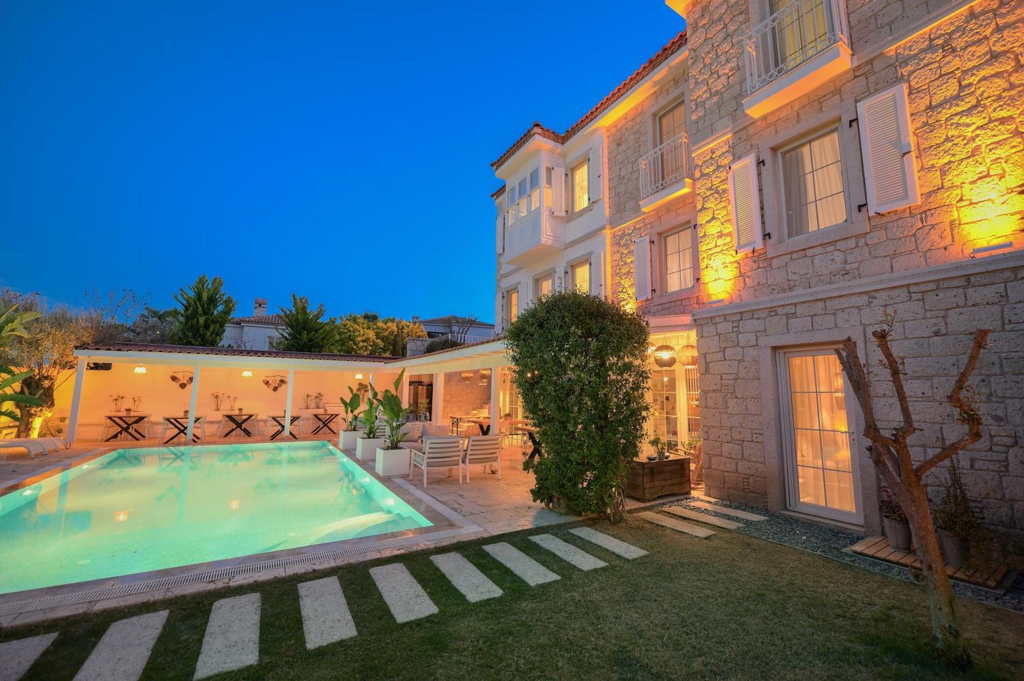 Peremere Alacati Otel Esterno foto